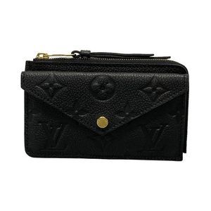 Louis Vuitton Coin Case Monogram Empreinte Porte Cultulet Verso M69421 Noir